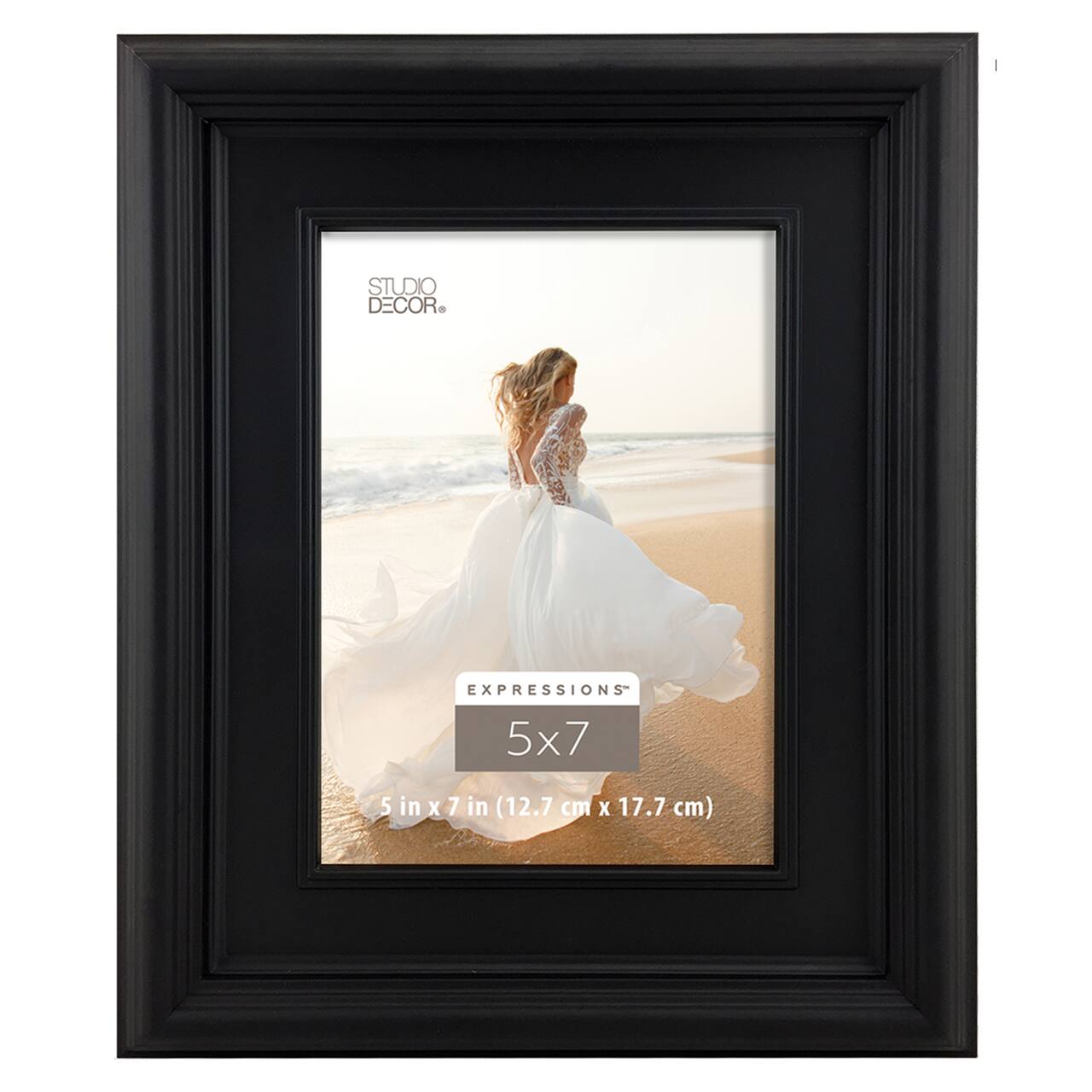 12 Pack: Black Frieze 5" x 7" Frame, Expressions™ by Studio Décor®